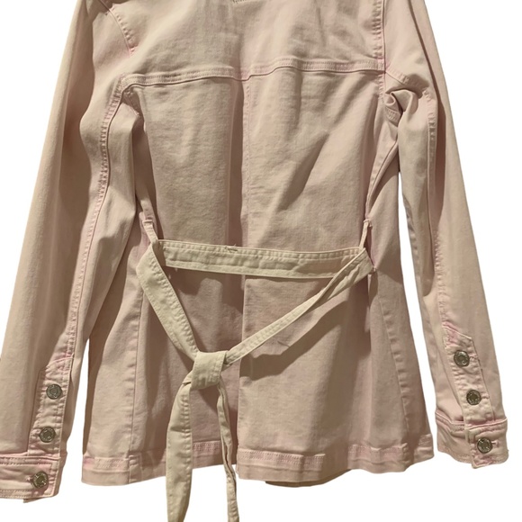 Pink Jean Jacket Spring Jacket S - Picture 3 of 5